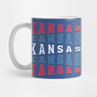 NATIONAL TEXT ART USA KANSAS Mug